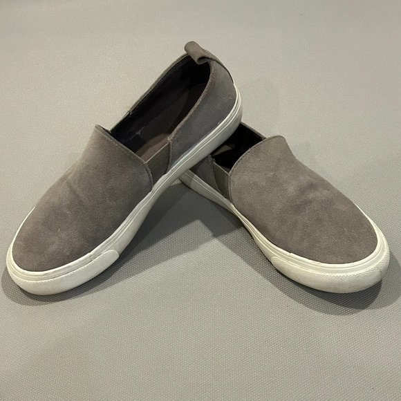 GAP Suede Grey Slip Ons | Size 7 - Picture 7 of 7